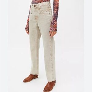 Urban Outfitters BDG Women's Cream Cowboy Jeans